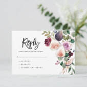 Roze, Bourgogne en Vast vet script antwoord (Staand voorkant)