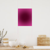 Roze Bourgondië Aura Gradiënt 16x20 Poster (Keuken)