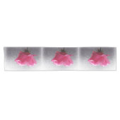 roze boven grijs korte tafelloper (Horizontaal)