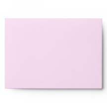 Roze Bow Baby in Bloom Gekleurde Envelop