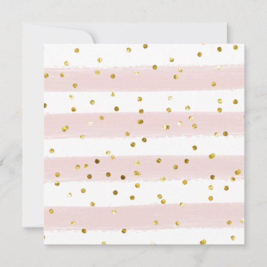 Roze Bow Champagne Brunch Vrijgezellenfeest Uitnod Kaart (Achterkant)