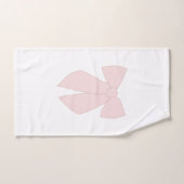 Roze Bow Coquette Bad Handdoek (Handdoek)