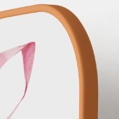 Roze Bow Coquette Gepersonaliseerde Pickleball Pad Pickleball Paddle (Links Detail)