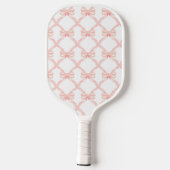 Roze Bow Coquette Gepersonaliseerde Pickleball Pad Pickleball Paddle (Achterkant)