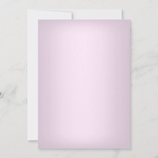 Roze  Bow & de Heilige Communie Kaart (Achterkant)