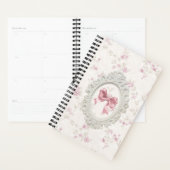  Roze Bow & Floral Lijst Notitieboek (Display)