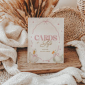 Roze Bow Gekke Gans Coquette Kaarten & Geschenken  Poster