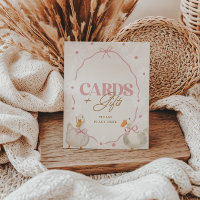 Roze Bow Gekke Gans Coquette Kaarten & Geschenken 