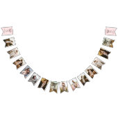 Roze Bow gepersonaliseerd Vrijgezellenfeest foto b Vlaggetjes (Alle)