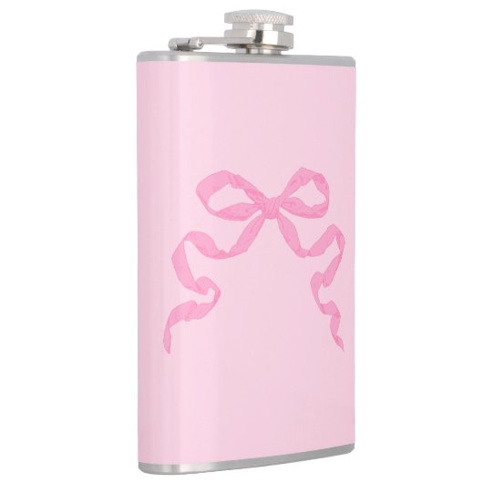 Roze bow heupfles (Rechts)