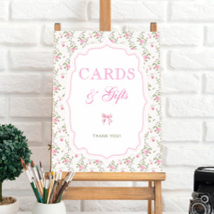 Roze Bow Love Shack  Kaarten en geschenken Poster