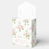 Roze Bow Meisje Preppy Southern Baby shower Bedankdoosjes (Geopend)