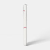 Roze Bow Samsung Telefoonhoes Galaxy Hoesje (Linkerkant)