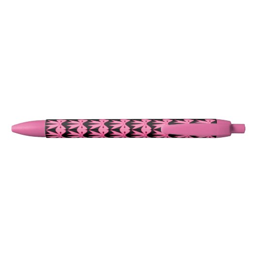 Roze Bow School Kantoor Pen Gift (Achterkant)