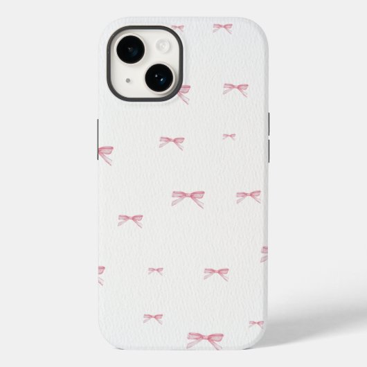 Roze Bow Telefoonhoesje Case-Mate iPhone Case (Achterkant)