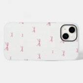 Roze Bow Telefoonhoesje Case-Mate iPhone Case (Achterkant (horizontaal))