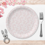 Roze Bow Toile Meisje Baby shower Papieren Borden Papieren Bordje<br><div class="desc">Vier de komende komst van een lief babymeisje met dit charmante baby showers papieren bord. Met een delicate roze en witte bloementoilet achtergrond is dit ontwerp net zo mooi als de gelegenheid zelf. Vrouwelijk, sierlijk en vol vreugde - dit ontwerp zet de perfecte toon voor een douche vol liefde en...</div>