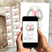 Roze Bow Western Cowgirl Boots Meisjes Club Verjaa Kaart