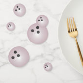 Roze Bowling Ball Confetti (Groep)