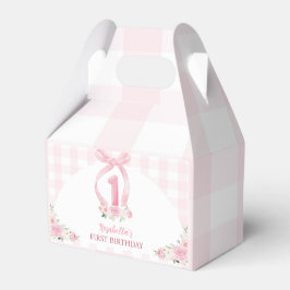 Roze Bows Coquette Verjaardag Favoriet Box Bedankdoosjes