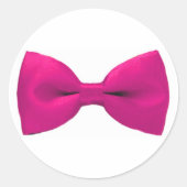 Roze Bowtie Stickers (Voorkant)