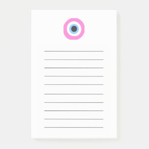roze boze oog post-it® notes