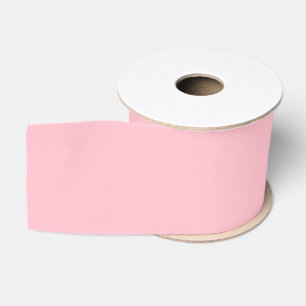 Roze breed grosgrain lint