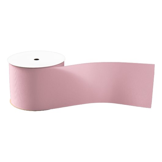 Roze breed grosgrain lint (Spoel)