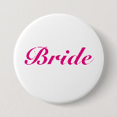 Roze bride Button (Voorkant)