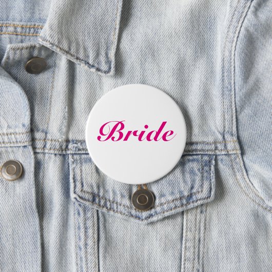 Roze bride Button (In situ)