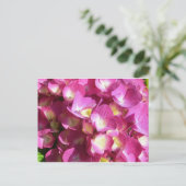 Roze briefkaart (Staand voorkant)