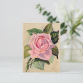  Roze Briefkaart (Staand voorkant)