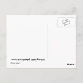 Roze Briefkaart (Achterkant)