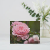 Roze Briefkaart (Staand voorkant)