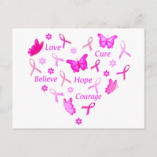 Roze Briefkaart (Voorkant)