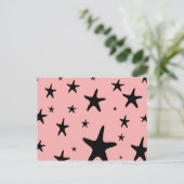 Roze Briefkaart (Staand voorkant)