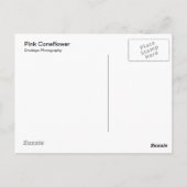 Roze Briefkaart (Achterkant)