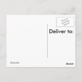 Roze Briefkaart Flamingos (Achterkant)