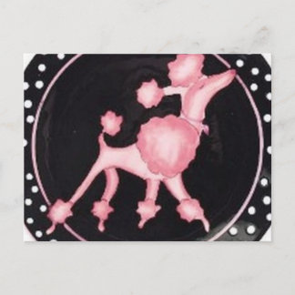 Roze Briefkaart met schuifniveau