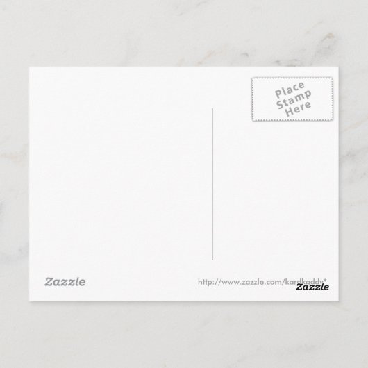 Roze Briefkaart van Floral (Achterkant)