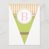  roze Briefkaart voor bundelbanner (Voorkant)