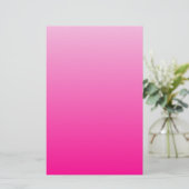 Roze Briefpapier Nuances (Staand voorkant)