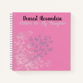 Roze brieven aan mijn dochter Memory Spiral Notebo Notitieboek