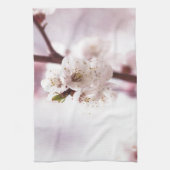 Roze bronbloesems theedoek (Verticaal)