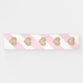 Roze broodkandriet Gingerbrood banner (Horizontaal)