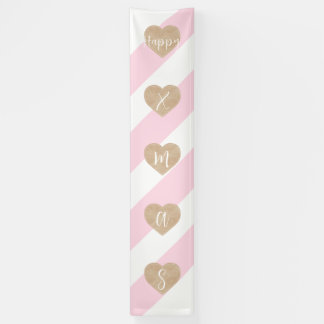 Roze broodkandriet Gingerbrood banner