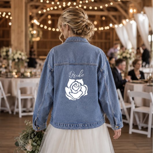Roze Bruid Denim Jacket