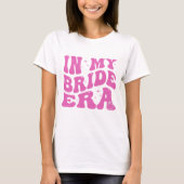 Roze Bruid Era Bruiloft T-shirt (Voorkant)