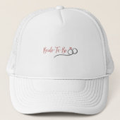 Roze bruid om te zijn | Bruidsmeisje Bachelorette  Trucker Pet (Voorkant)