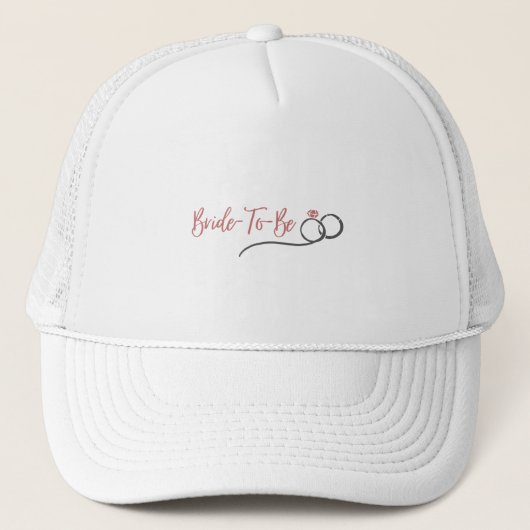 Roze bruid om te zijn | Bruidsmeisje Bachelorette  Trucker Pet (Voorkant)